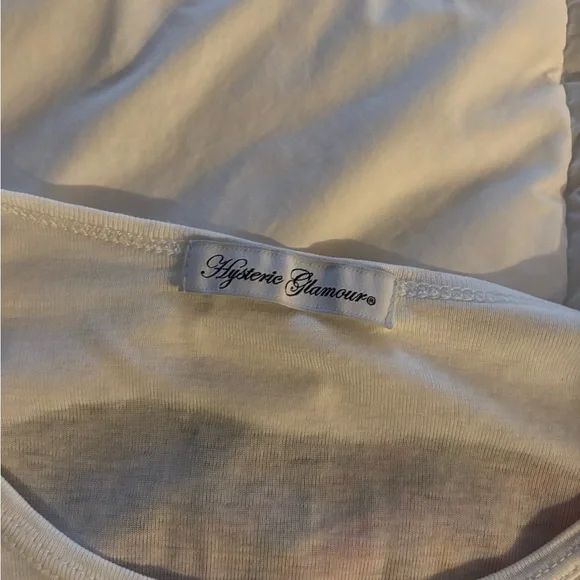 Hysteric Glamour Long Sleeve Skull Print Top - Picture 3 of 6